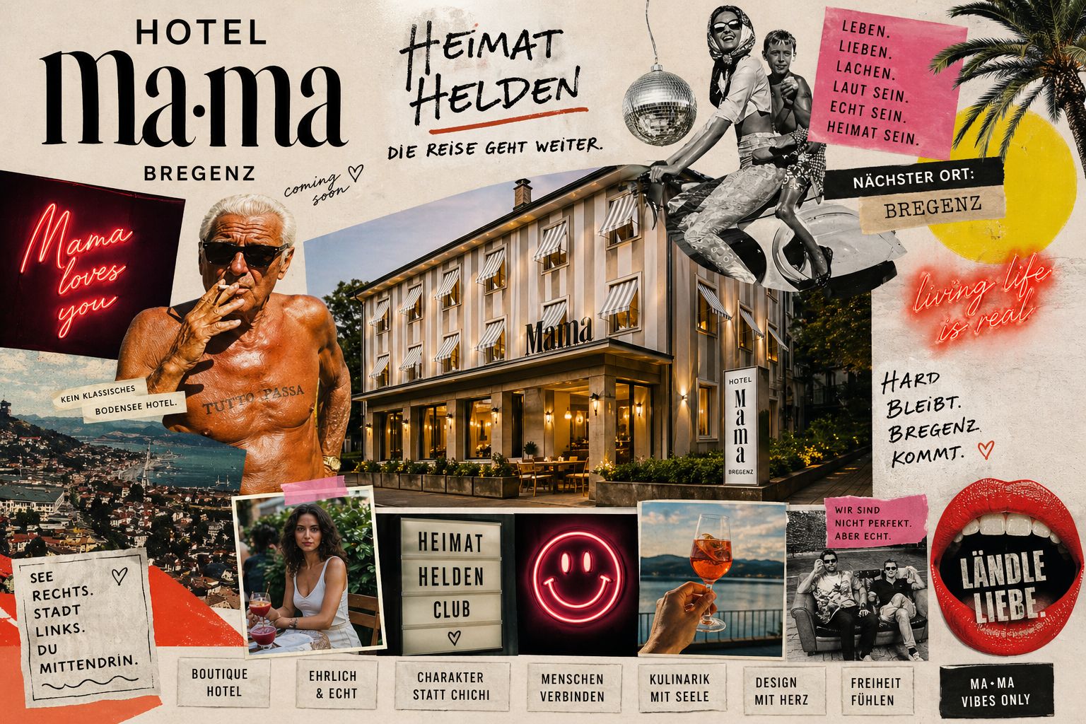 MA.MA Hotel Mama Bregenz — urbanes Boutique-Hotel mit Charakter